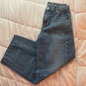 American Eagle Dreamy Drape Barrel Jeans